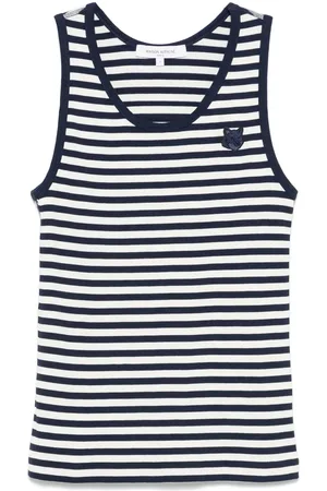 Maison Kitsuné Bold Fox Head-patch tank top