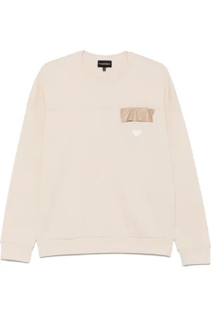 Emporio Armani Logo-patch sweatshirt
