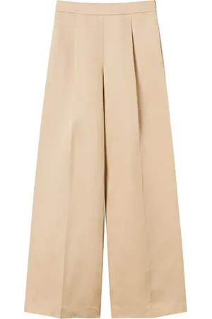 Twin-Set Pleat-detail palazzo trousers
