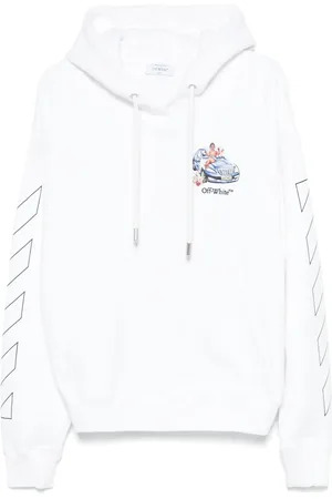 OFF-WHITE Logo-embroidered hoodie