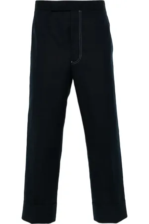 Thom Browne Low-rise straight-leg trousers