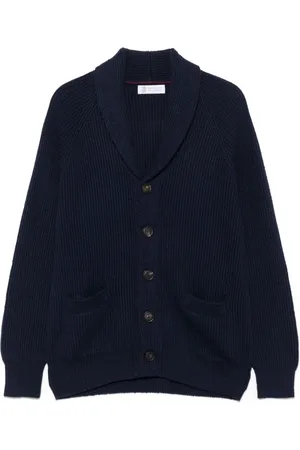 Brunello Cucinelli Ribbed-knit cardigan