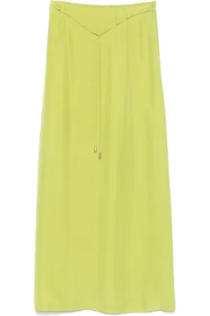 ALYSI Silk maxi skirt