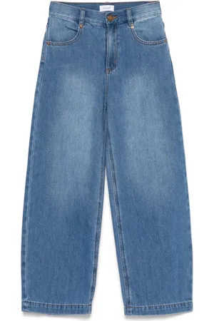 Pinko Logo-print straight-leg jeans