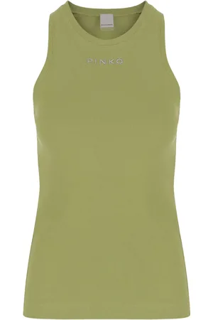 Pinko Logo lettering tank top