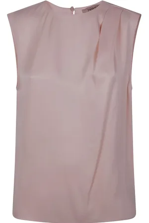 Twin-Set Pleat-detail top