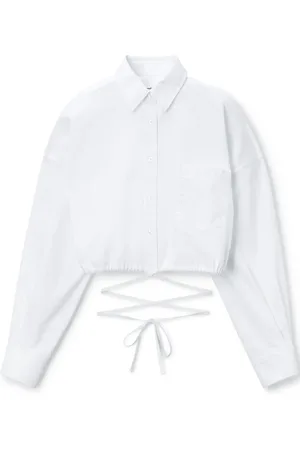 Alexander Wang Tie-fastening shirt