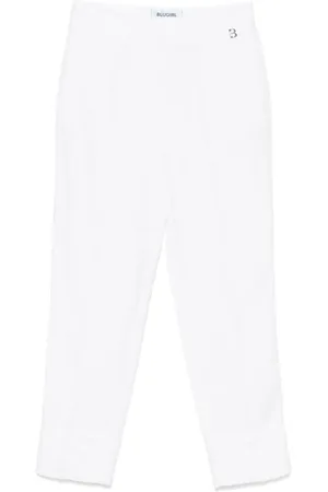 Blugirl Logo-pendant trousers