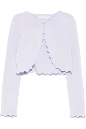 Abel & Lula Frill tricot cardigan