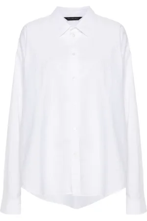 Balenciaga Embroidered-logo shirt