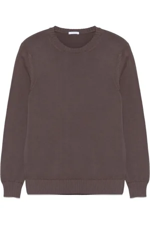 Malo Cotton crew-neck sweater