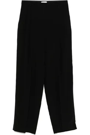 Totême Pleated straight-leg trousers