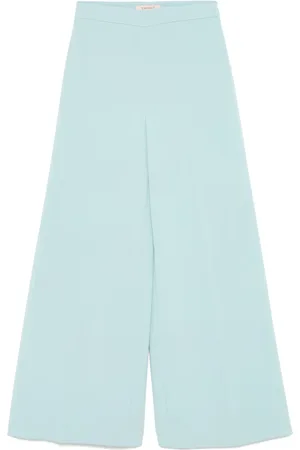 Twin-Set Crepe palazzo pants