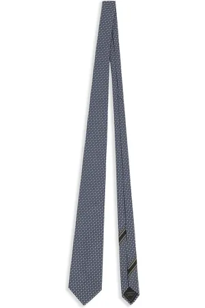 BRIONI Jacquard silk tie