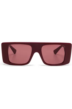 Gucci Rectangle-frame sunglasses