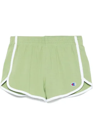 Champion Logo-patch cotton shorts