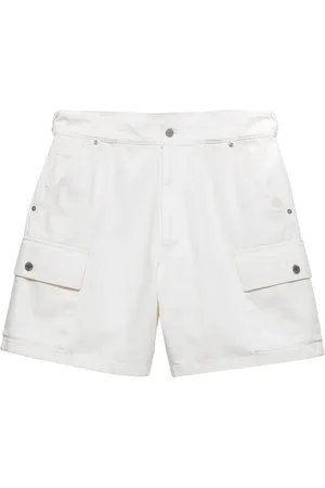 Prada Triangle-logo shorts