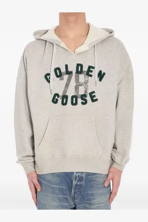Golden Goose Logo-embroidered hoodie