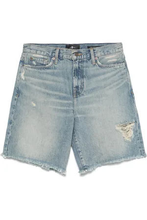7 for all Mankind Lola denim shorts