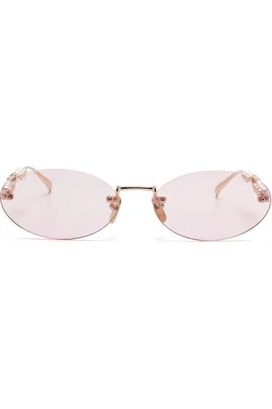 Gucci Oval-frame sunglasses