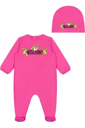 Moschino Logo-print babygrow set