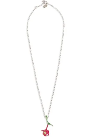 Marni Floral-pendant necklace