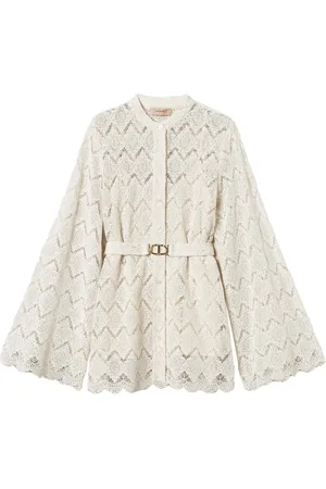 Twin-Set Macramé lace shirt