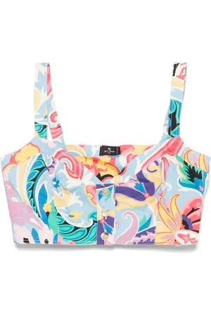 Etro Graphic-print tank top
