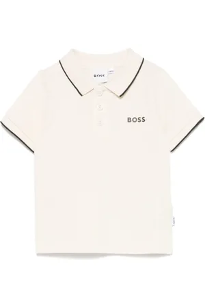 HUGO BOSS Logo-embroidered polo shirt