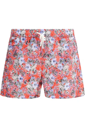 Kiton Paisley-print swim shorts