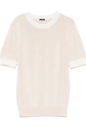 Joseph Striped knitted T-shirt
