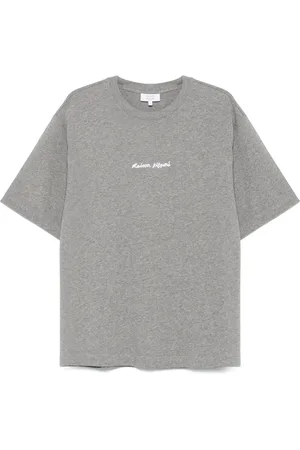 Maison Kitsuné Logo-embroidered T-shirt