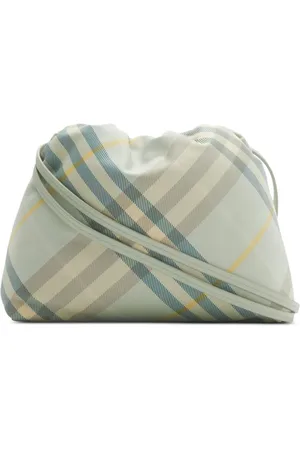 Burberry Check-print pouch bag