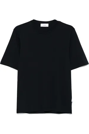 LARDINI Short-side-slits T-shirt