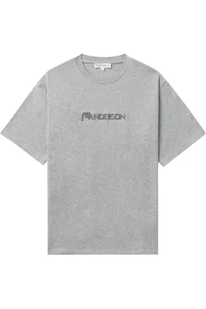 J.W.Anderson Logo-embroidered T-shirt