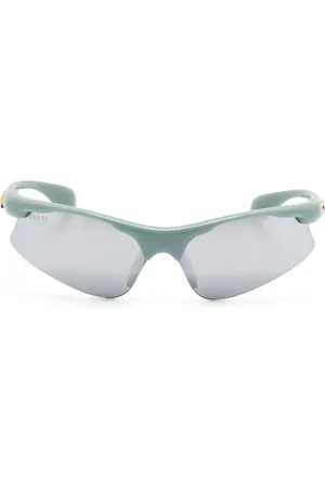 Gucci Logo-lettering sunglasses