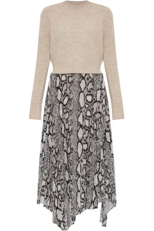AllSaints Donatella midi dress