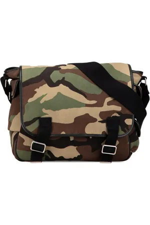 Saint Laurent 2015 Canvas Camouflage Messenger Bag crossbody bag