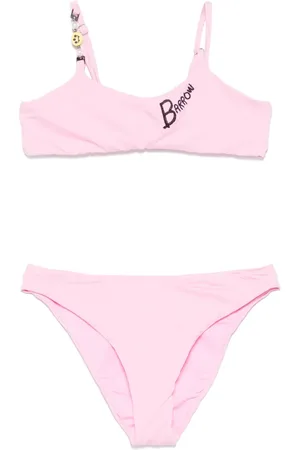 BARROW Logo-embroidered bikini