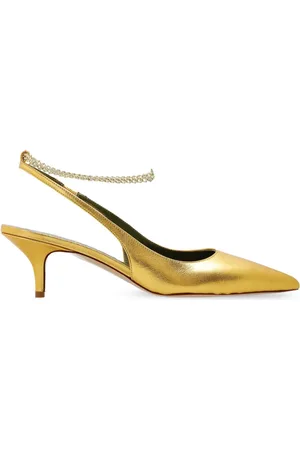Maria Luca 55mm chain-detail pumps