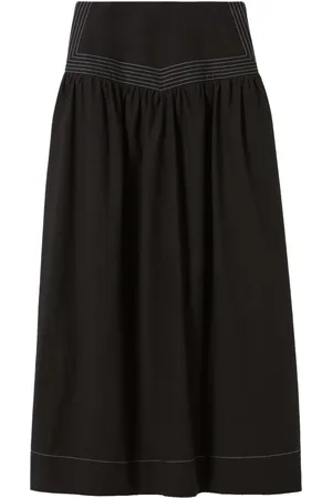 Claudie Pierlot Stripe-detail maxi skirt