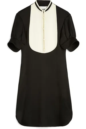 Jil Sander Bib-collar mini dress