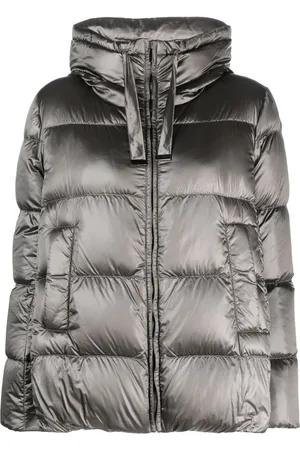 Max Mara Stand-up collar padded-design jacket