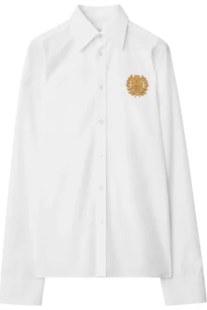 Burberry Logo-embroidered shirt