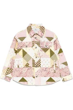 Etro Patchwork-print jacket