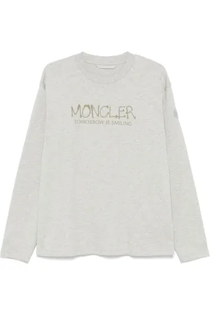 Moncler Graffiti-logo long-sleeve T-shirt