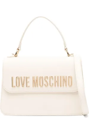 Moschino Logo-plaque tote bag