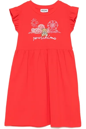 Moschino Logo-embroidered dress