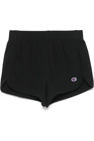 Champion Logo-patch cotton shorts