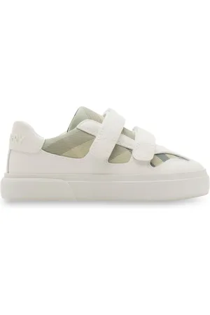 Burberry Checked leather sneakers